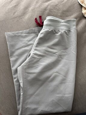 FIGS Light Gray Livingston pants